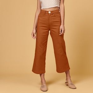 Whimsy & Row Flora Pant in Rust